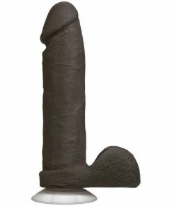 Doc Johnson Dildos The Realistic Cock ULTRASKYN 8" Chocolate Dong