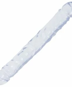 Doc Johnson Dildos Crystal Jellies 12" Jr. Double Dong