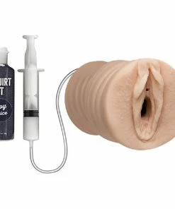 Doc Johnson Male Masturbators Squirt It: Squirting Pussy Stroker With Joy Juice
