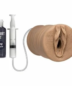 Doc Johnson Male Masturbators Squirt It: Squirting Pussy Stroker With Joy Juice