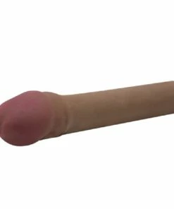 Topco CyberSkin 2 Inch Xtra Thick Vibrating Transformer Penis Extension Dark Penis Pumps & Sleeves