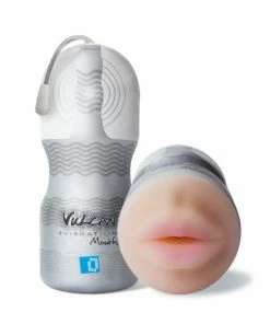 Topco Vulcan Love Skin Ripe Mouth Vibrating Masturbator