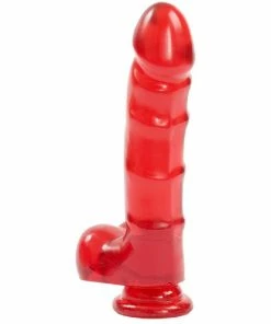 Doc Johnson Dildos Jelly Jewels Cock And Balls With Suction Cup