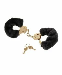 Pipedream Products Fetish Fantasy Gold Deluxe Furry Cuffs Bondage & Fetish