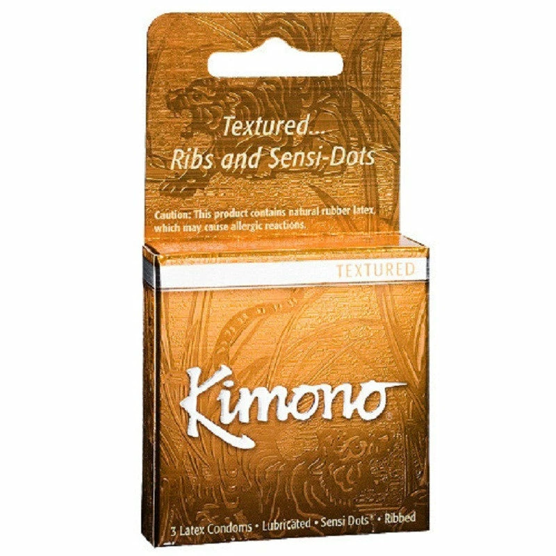 Kimono Condoms Kimono MicroThin Ribbed+Sensi-Dots Condoms 2 Kimono Condoms Kimono MicroThin Ribbed+Sensi-Dots Condoms