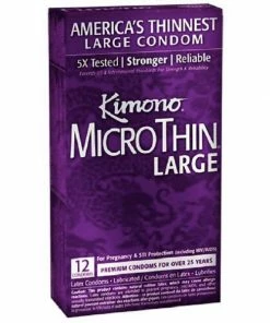 Kimono Condoms Kimono MicroThin Large Condoms