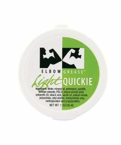 B. Cumming Lubes & Lotions Elbow Grease Light Quickie Cream