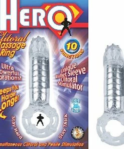 Nasstoys Vibrators Hero Cockring & Clitoral Massager