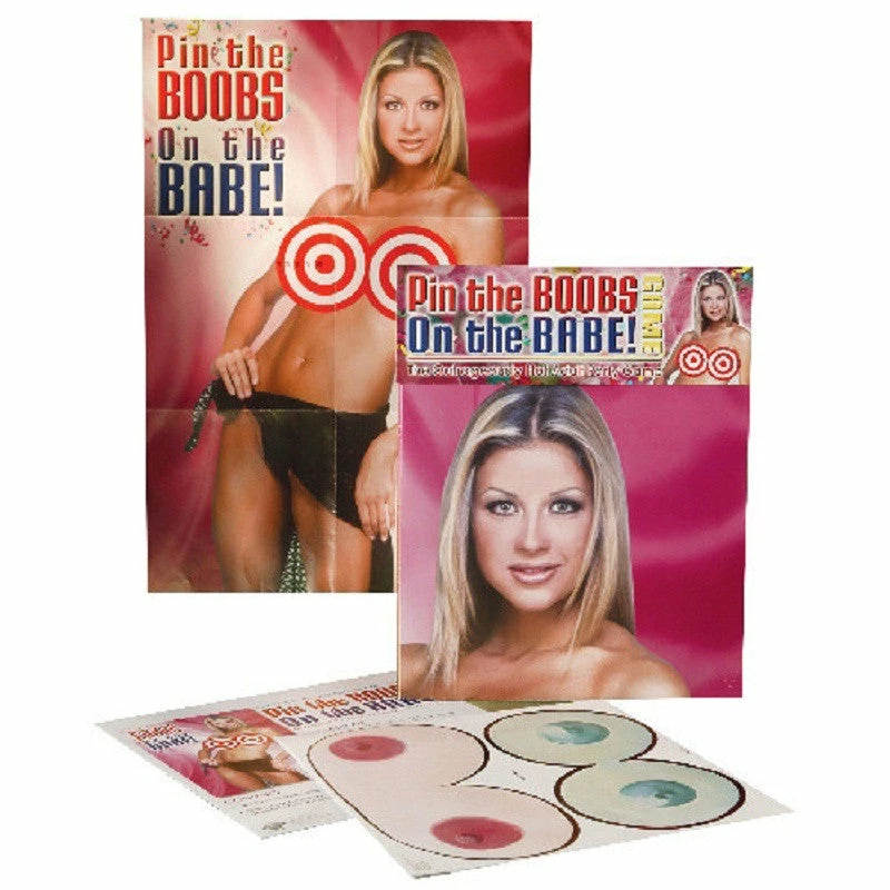 Pipedream Products Pin The Boobs On The Babe Game 1 Pipedream Products Pin The Boobs On The Babe Game