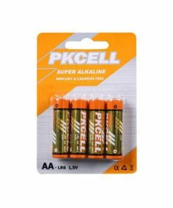PK Cell AA Super Alkaline Batteries