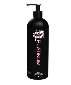 Wet Platinum Premium Silicone Lubricant Lubes & Lotions