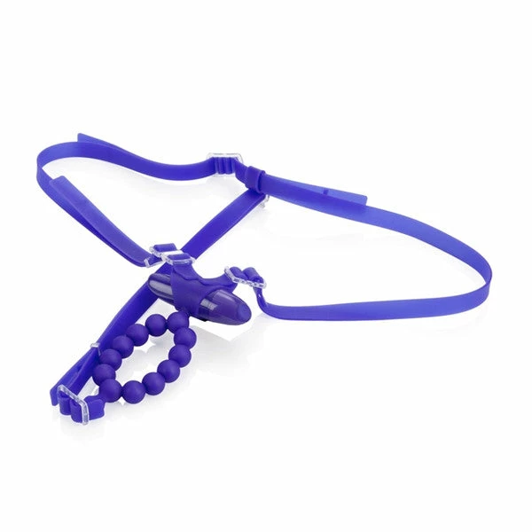 CalExotics Vibrators 7-Function Silicone Love Rider Lover's Thong 1 CalExotics Vibrators 7-Function Silicone Love Rider Lover's Thong