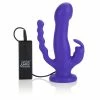 CalExotics Vibrators 10-Function Silicone Love Rider Triple Riders