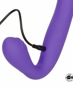 CalExotics Rechargeable Silicone Love Rider Strapless Strap-On Vibrators
