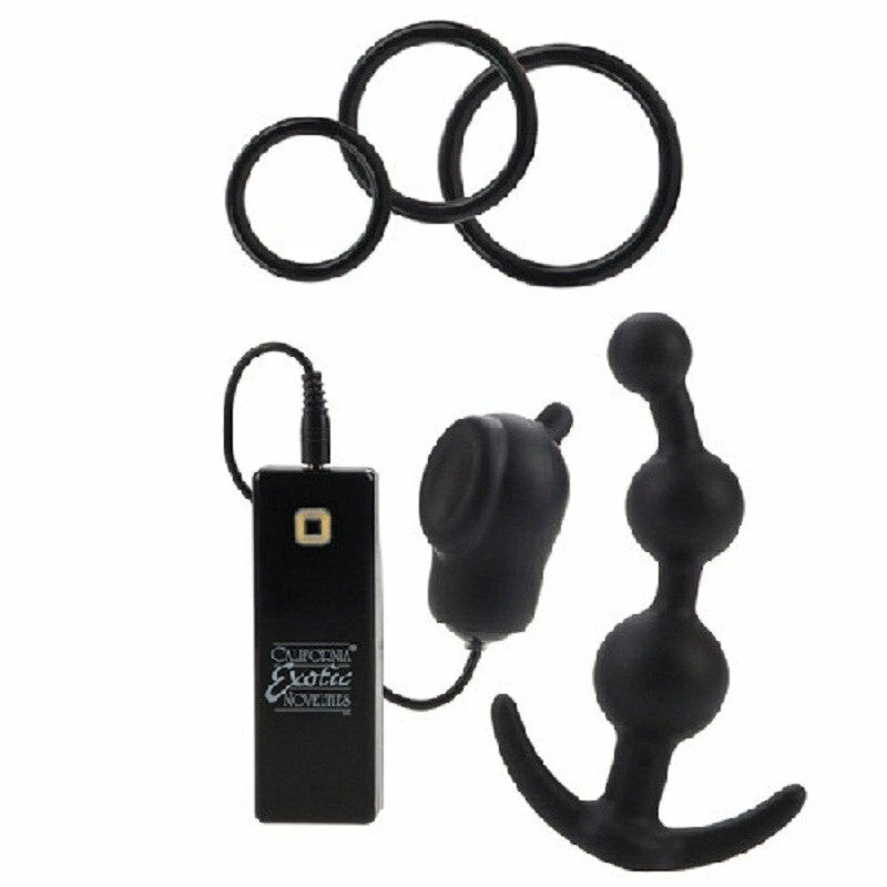 CalExotics Anal Vibrators Gyration Sensations 10 Function Gyrating Pleasure Kit 1 CalExotics Anal Vibrators Gyration Sensations 10 Function Gyrating Pleasure Kit