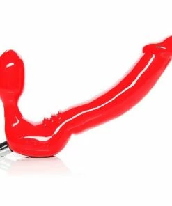 Tantus Silicone Vibrators Feeldoe More Strapless Strap-On