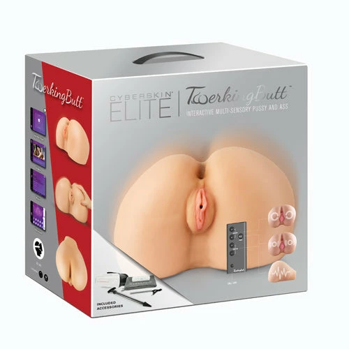 Topco CyberSkin Deluxe Twerking Butt Male Masturbators 1 Topco CyberSkin Deluxe Twerking Butt Male Masturbators