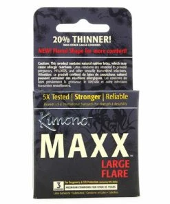 Kimono Condoms Kimono Micro Maxx Large Flare Condoms