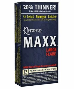 Kimono Condoms Kimono Micro Maxx Large Flare Condoms