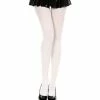 Music Legs Lingerie Opaque Stripes Tights - Ivory - O/S