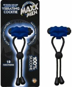 Nasstoys MAXX MEN Blue Lips Vibrating Cocktie Vibrators