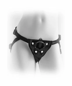 Pipedream Products Fetish Fantasy Series Vibrating Plush Harness Strap-On Dildos & Harnesses