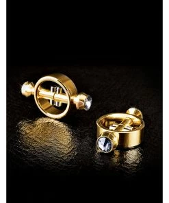Pipedream Products Fetish Fantasy Gold Magnetic Clamps
