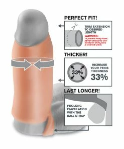 Pipedream Products Penis Pumps & Sleeves Fantasy X-tensions Real Feel Enhancer XL