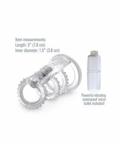 Pipedream Products Vibrators Fantasy X-tensions Vibrating Cock Cage