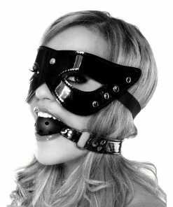 Pipedream Products Bondage & Fetish Fetish Fantasy Limited Edition Masquerade Mask & Ball Gag