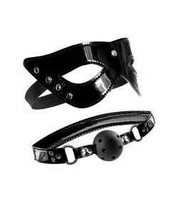 Pipedream Products Bondage & Fetish Fetish Fantasy Limited Edition Masquerade Mask & Ball Gag