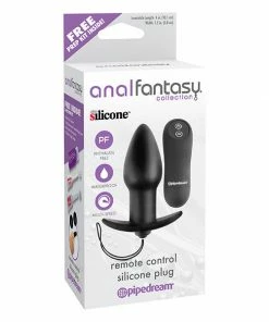 Pipedream Products Anal Fantasy Collection Remote Control Silicone Plug Anal Vibrators