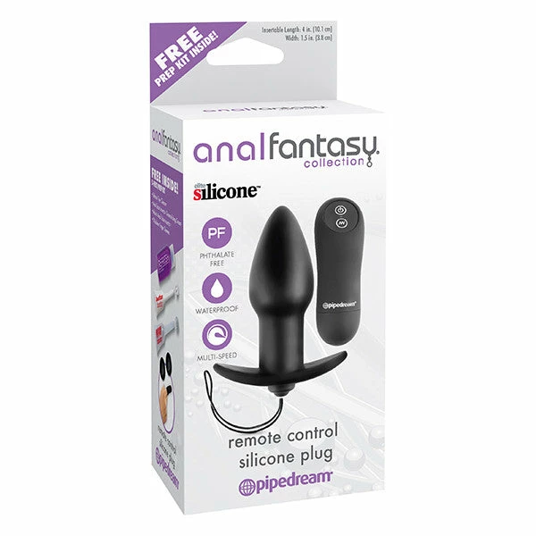 Pipedream Products Anal Fantasy Collection Remote Control Silicone Plug Anal Vibrators 2 Pipedream Products Anal Fantasy Collection Remote Control Silicone Plug Anal Vibrators