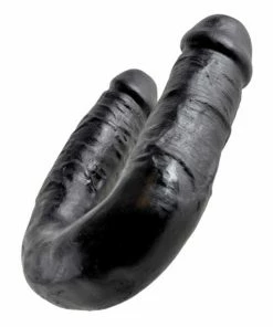 Pipedream Products Dildos King Cock U-Shaped Medium Double Trouble