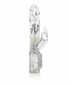 CalExotics Waterproof Jack Rabbit 3 Rows Vibrator