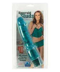 CalExotics Emerald Studs Arouser 7" Vibrator Vibrators