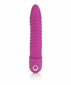 CalExotics Vibrators Waterproof Power Stud Ribbed Vibe