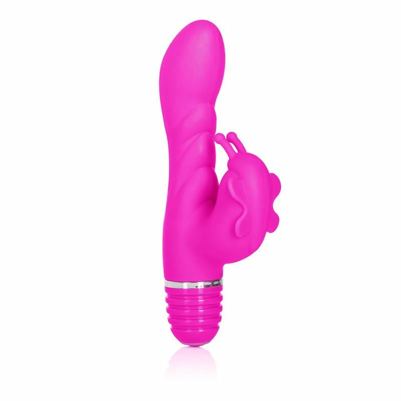 CalExotics Vibrators Silicone Bendies Bendi Butterfly 2 CalExotics Vibrators Silicone Bendies Bendi Butterfly