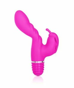 CalExotics Vibrators Silicone Bendies Bendi Butterfly 10 CalExotics Vibrators Silicone Bendies Bendi Butterfly