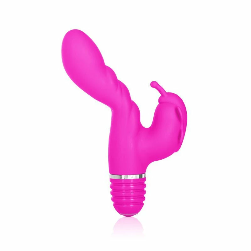 CalExotics Vibrators Silicone Bendies Bendi Butterfly 5 CalExotics Vibrators Silicone Bendies Bendi Butterfly