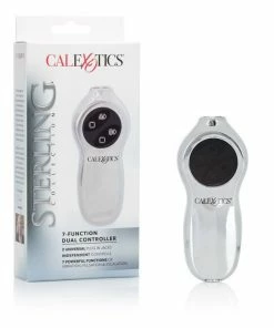 CalExotics Vibrators Sterling Collection 7 Function Dual Controller