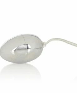 CalExotics Vibrators Sterling Collection Silver Egg