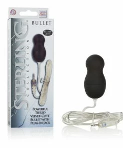 CalExotics Sterling Collection Tiered Velvet-Cote Bullet