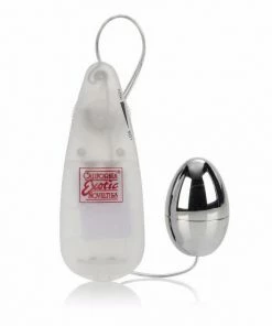 CalExotics Pocket ExoticsÃ¢â‚¬Å¡ Vibrating Silver Egg Vibrators