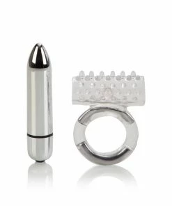 CalExotics Vibrators Vibrating Support Plus Pleasure Point Ring