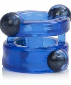 CalExotics Magnetic Power Rings Double Cock Rings