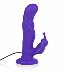 CalExotics Vibrators 10-Function Silicone Love Rider Butterfly Lovers Vibe 8 CalExotics Vibrators 10-Function Silicone Love Rider Butterfly Lovers Vibe