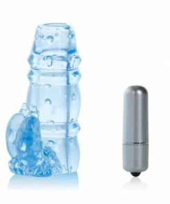 CalExotics Vibrators 3-Way Double Dolphin Vibrating Penis Sleeve