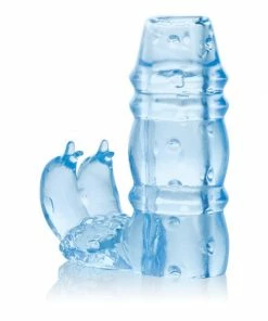 CalExotics Vibrators 3-Way Double Dolphin Vibrating Penis Sleeve