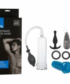CalExotics His Ultimate Sta-Hard Kit Penis Pumps & Sleeves